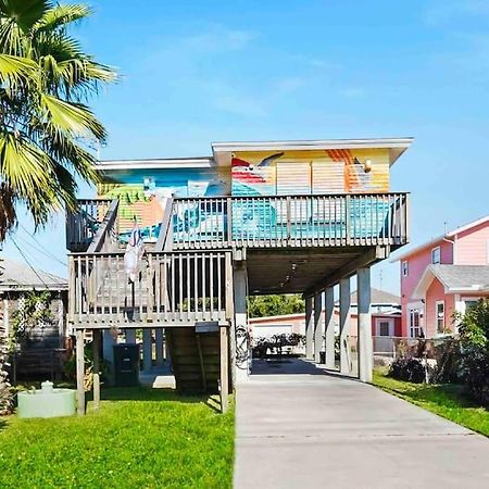 Galveston Beach House Family/Pet Friendly Exteriör bild